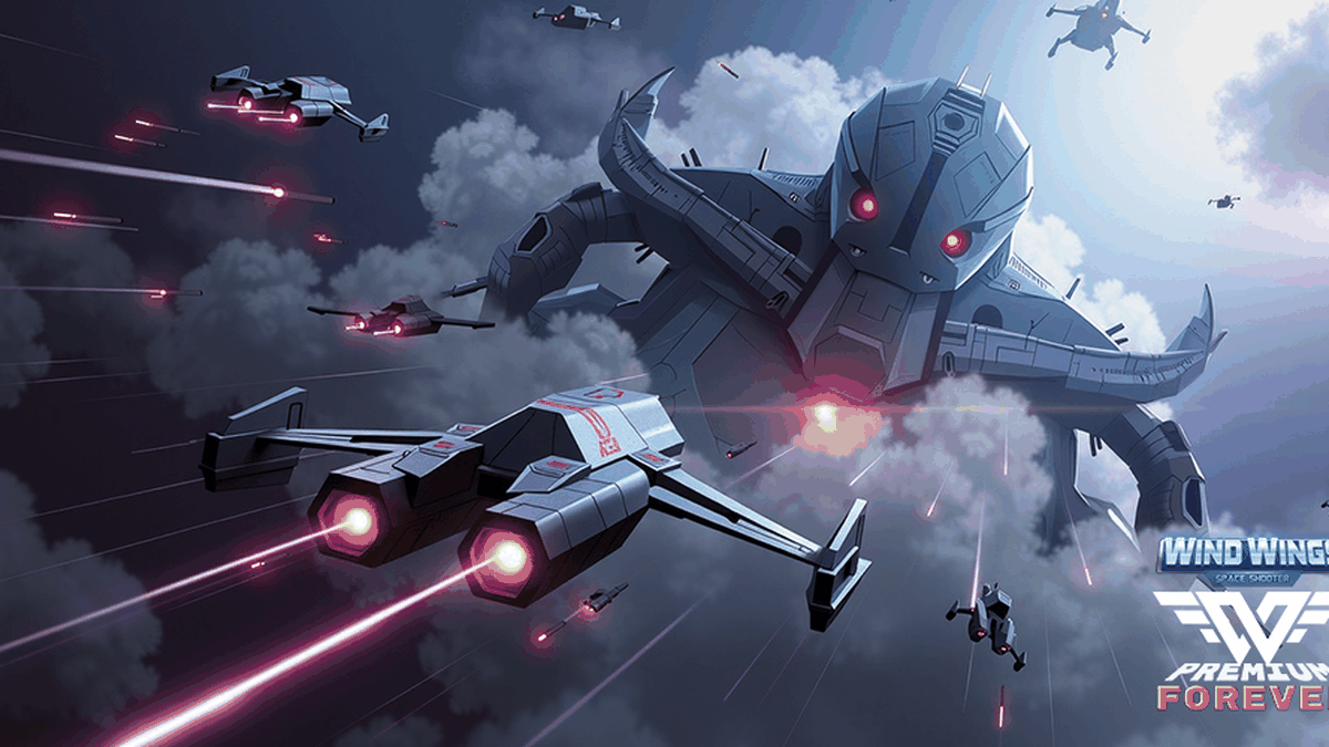 WindWings: Galaxy attack Pro gameplay screenshot