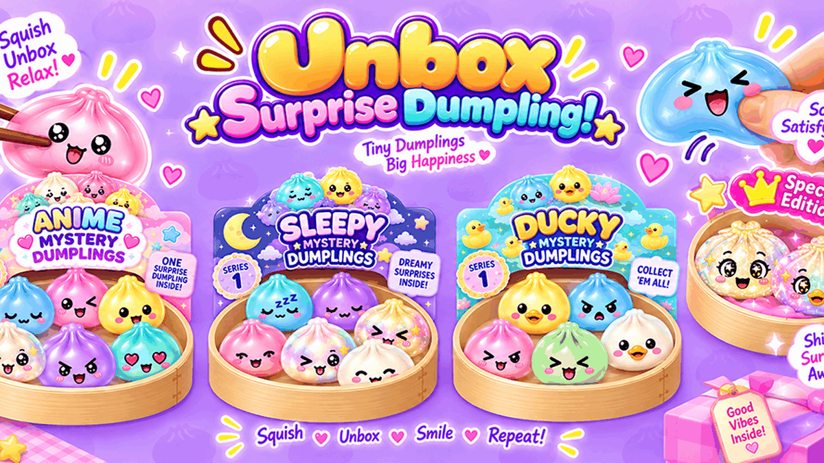 Surprise Dumpling: ASMR Box gameplay screenshot