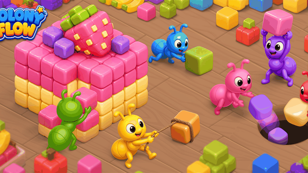 Colony Flow! gameplay screenshot