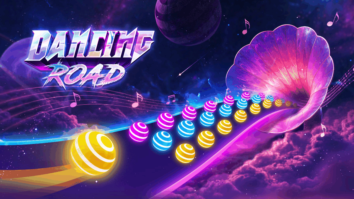 Dancing Road Color Balls Match gameplay screenshot