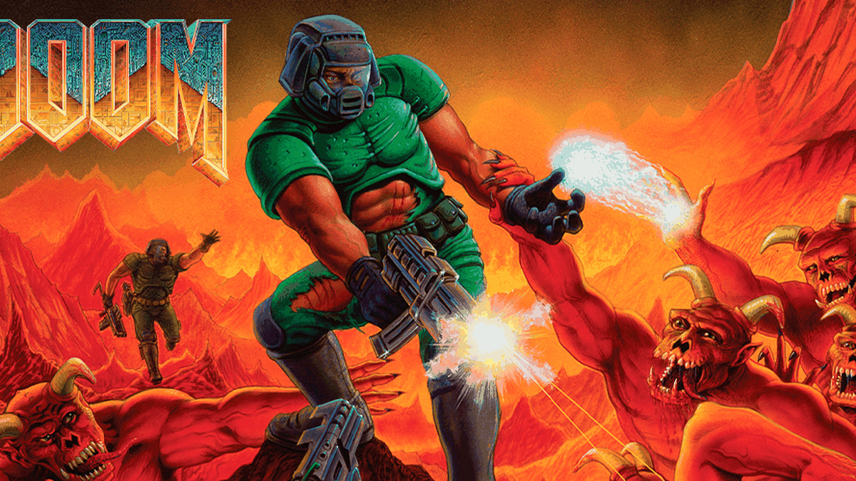 DOOM gameplay screenshot