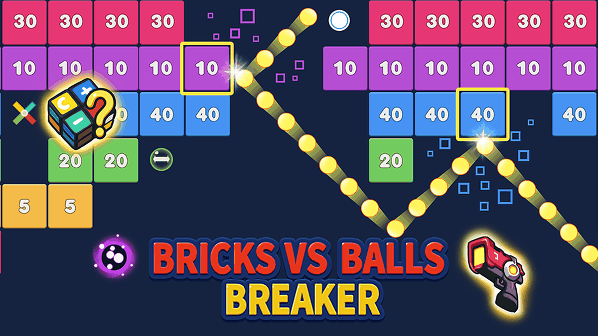 Bricks vs Balls Breaker gameplay screenshot