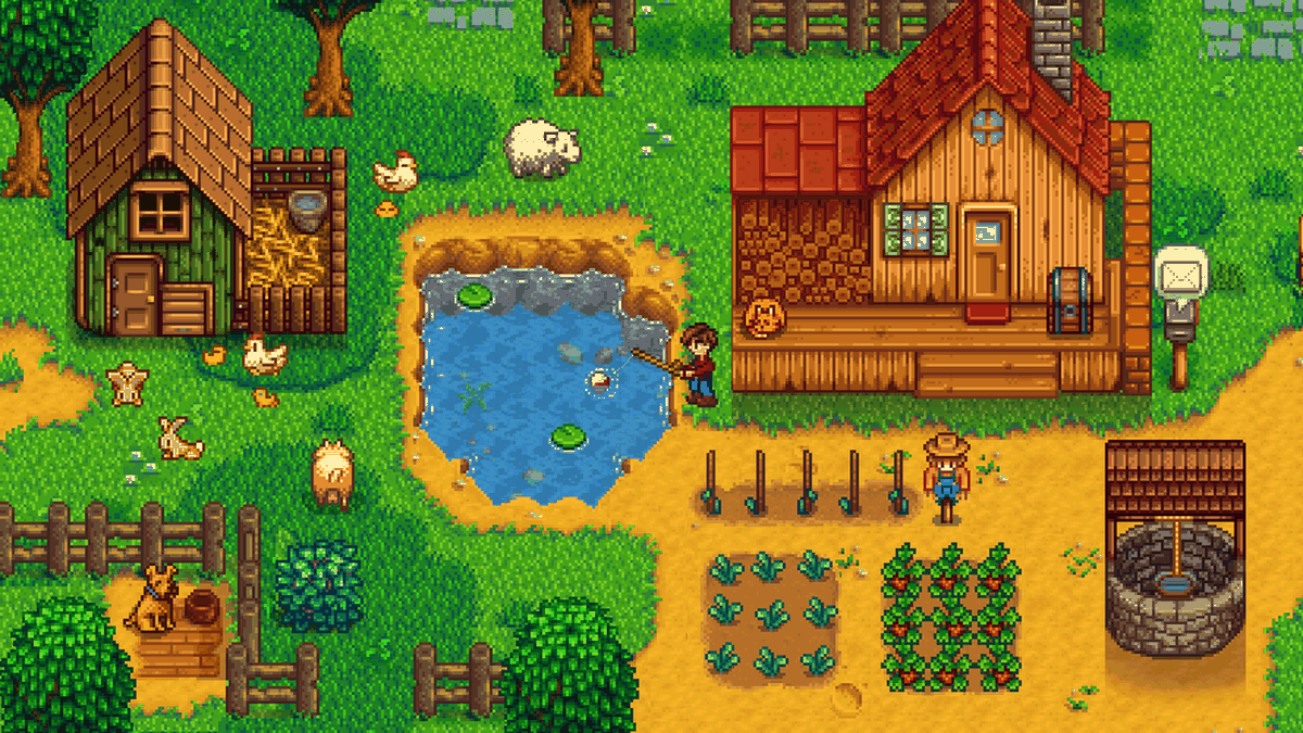 Stardew Valley gameplay screenshot