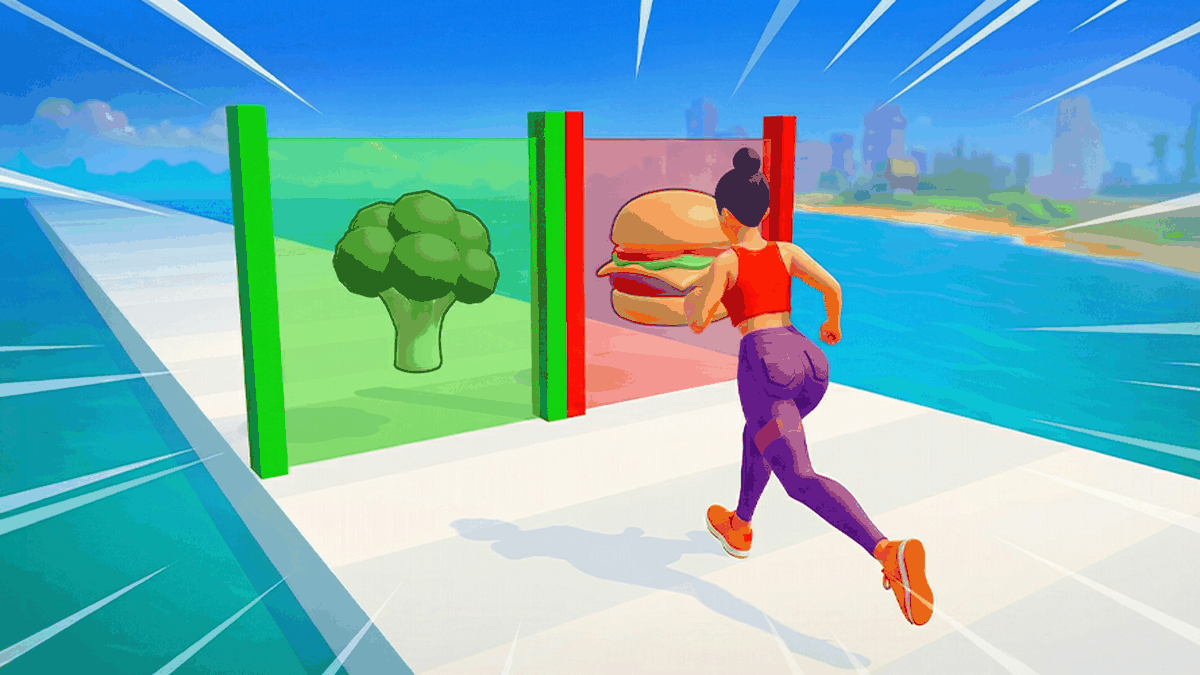 Twerk Race 3d — Fun run game! gameplay screenshot