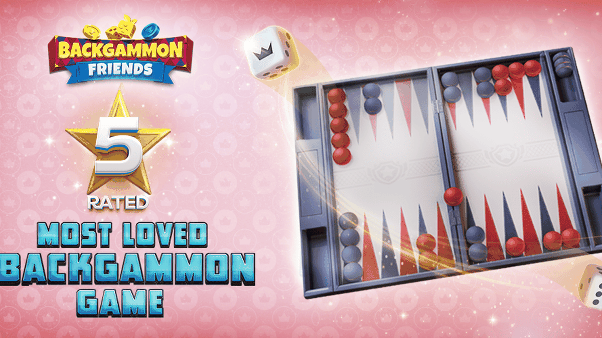 Backgammon Friends Online gameplay screenshot