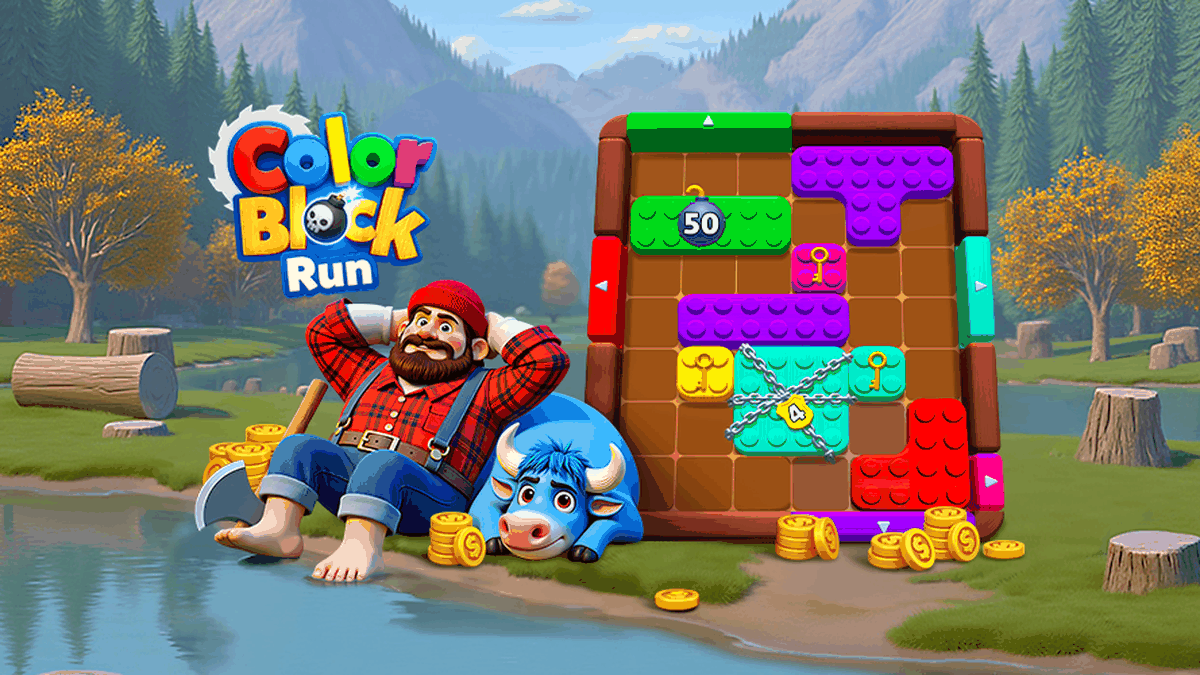 Color Block Run - Puzzle Game gameplay screenshot