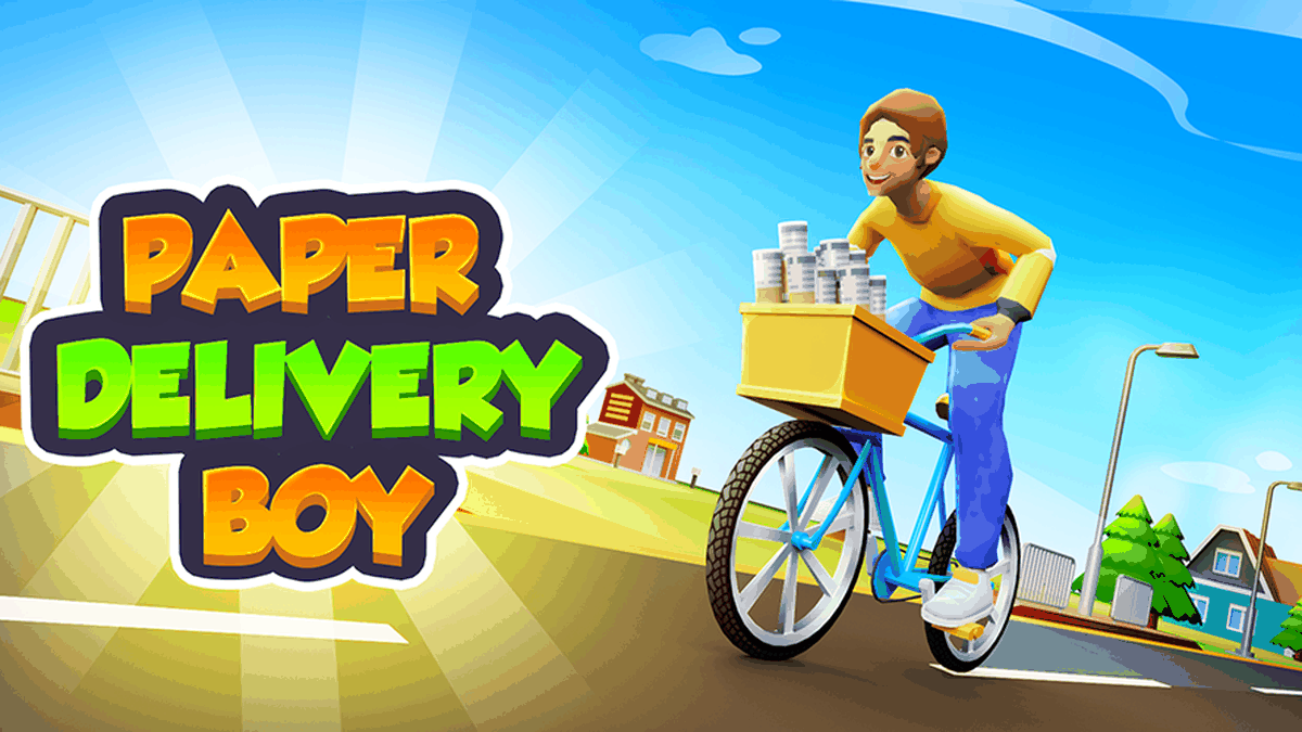 Paper Delivery Boy gameplay screenshot