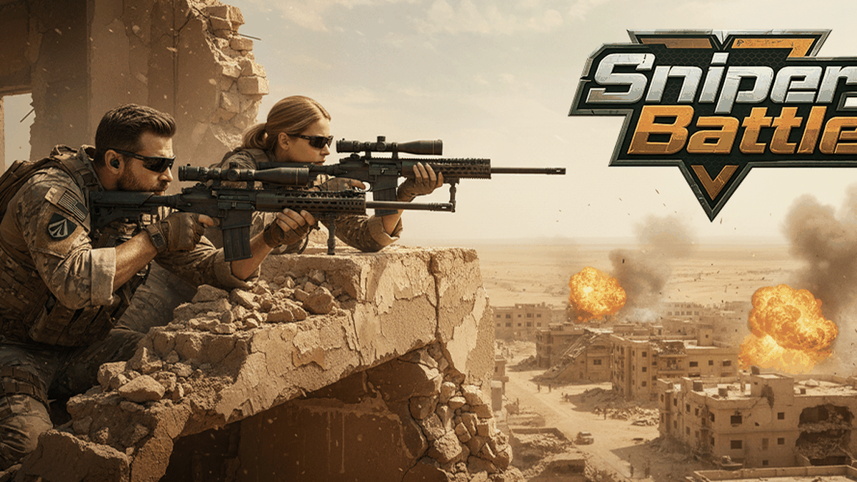 Sniper Battle: 3D War Shooter gameplay screenshot