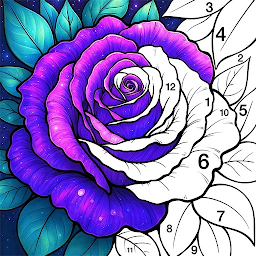 Coloring Book: Color by Number app icon