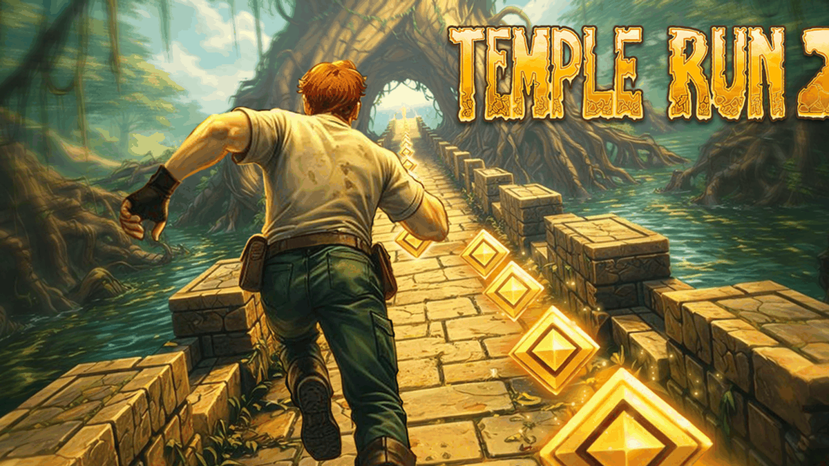 Temple Run 2 gameplay screenshot