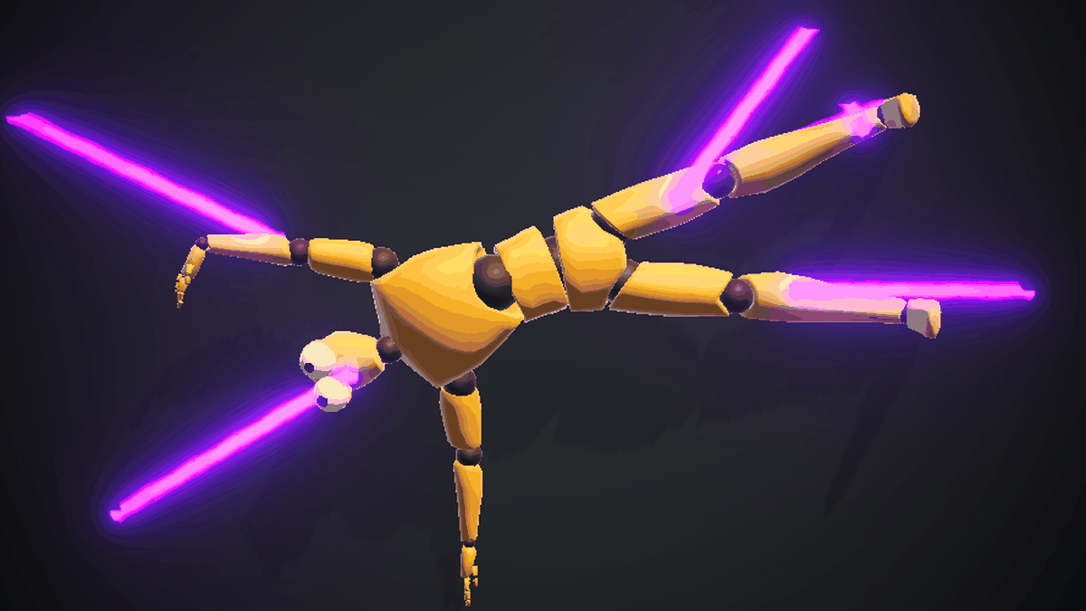 Elastic Playground:Ragdoll Fun gameplay screenshot