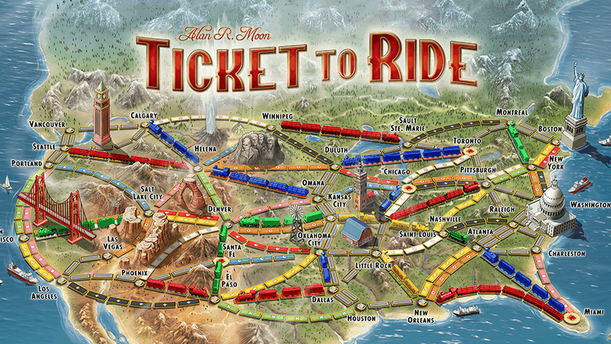 Ticket to Ride® gameplay screenshot