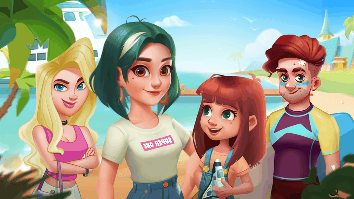Gossip Harbor: Merge & Story gameplay screenshot