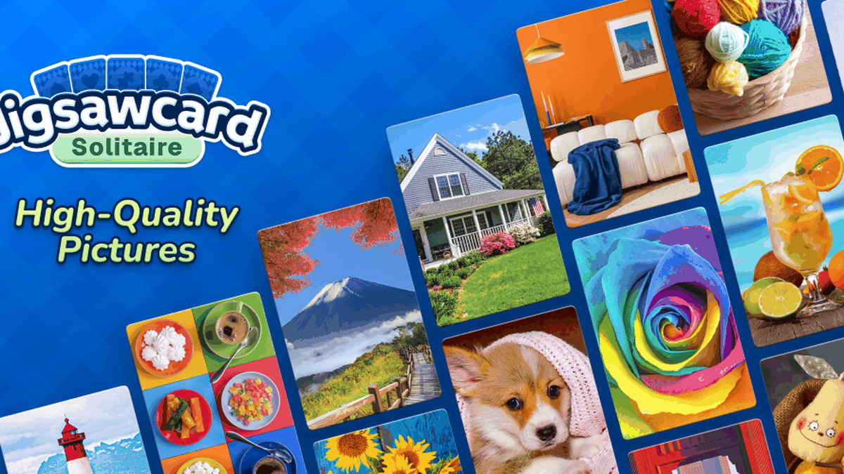 Jigsawcard Solitaire Puzzle gameplay screenshot