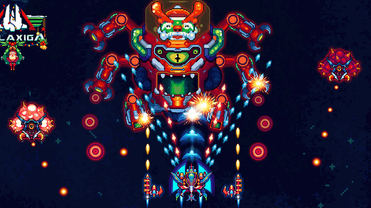 Galaxiga: Galaxy Arcade Game gameplay screenshot
