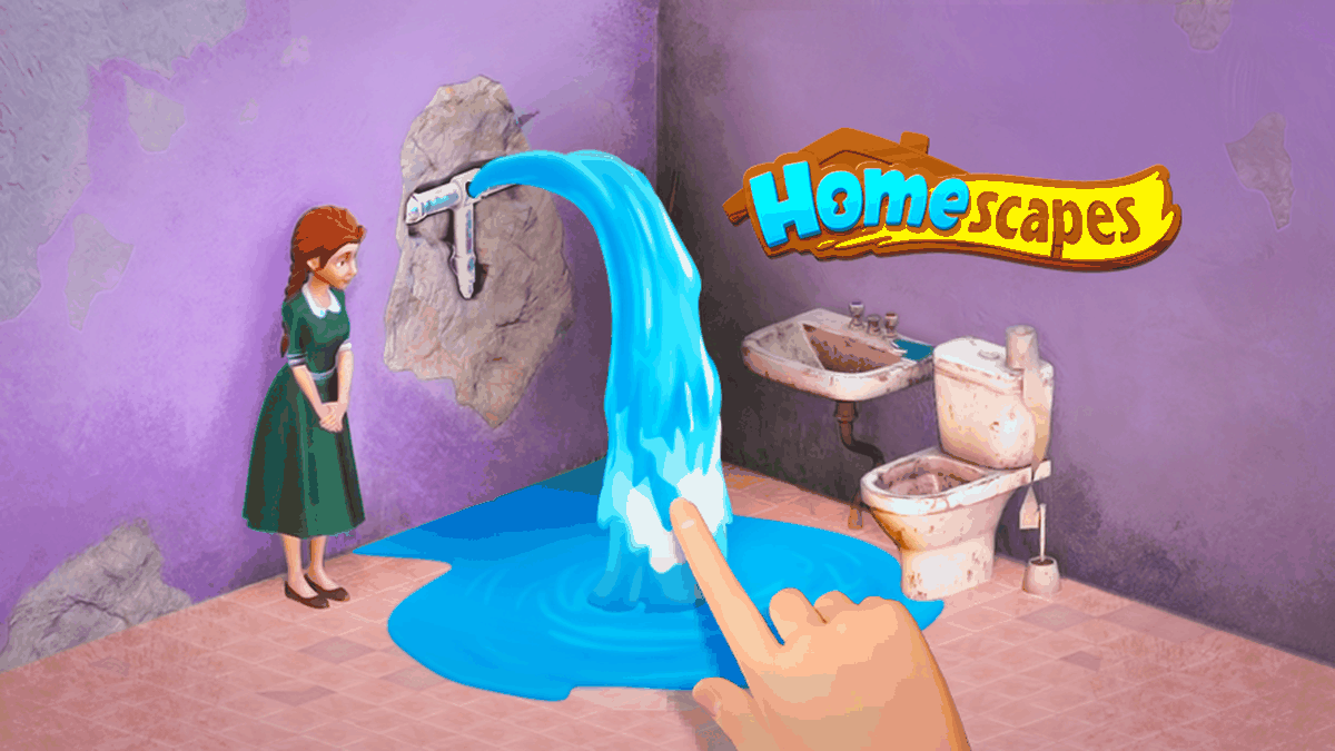 Homescapes gameplay screenshot
