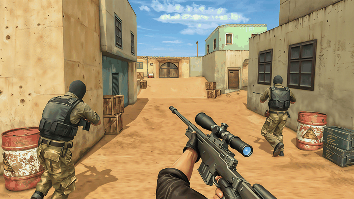 FPS Commando Shooting Games gameplay screenshot