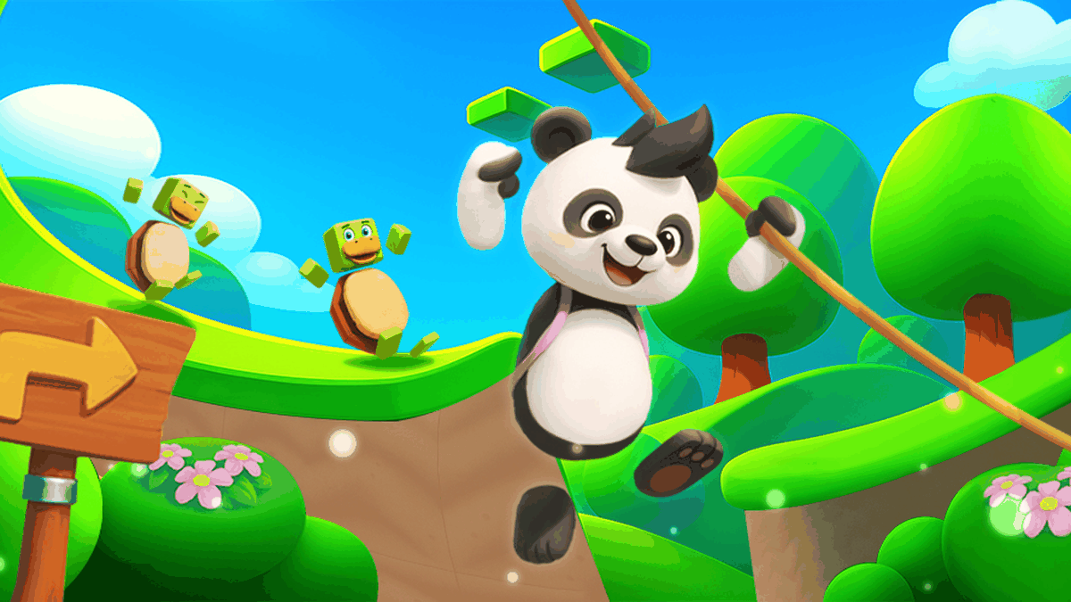 Panda Forest Rescue gameplay screenshot