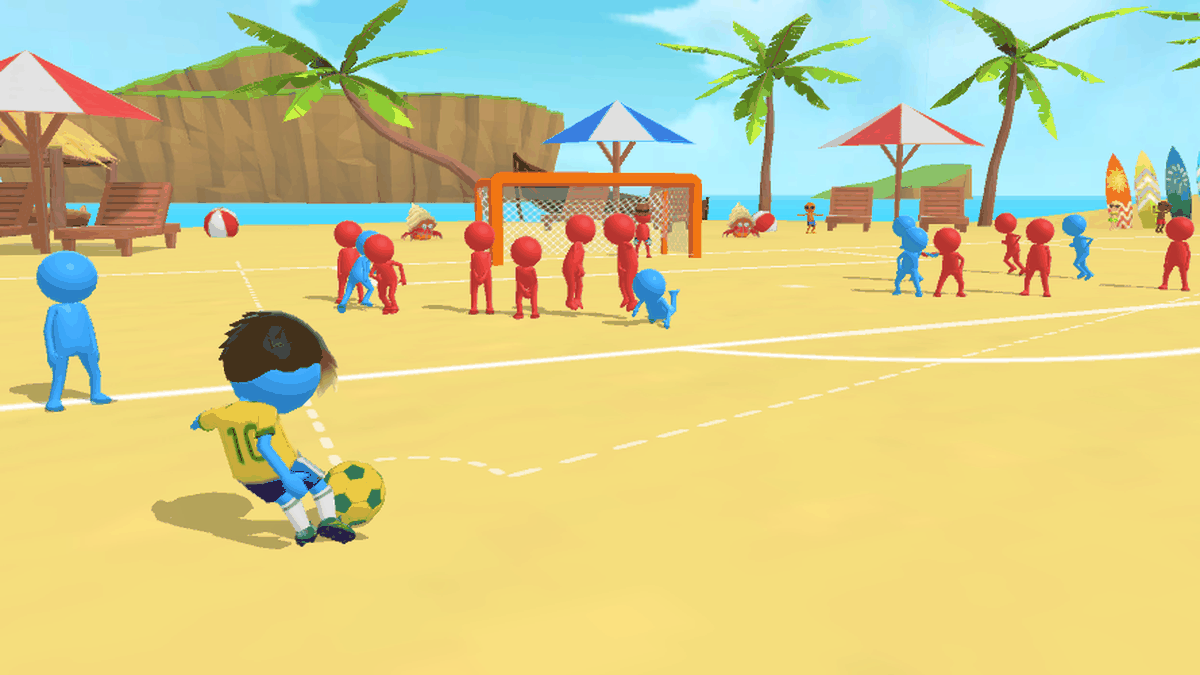 Super Goal: Fun Soccer Game gameplay screenshot