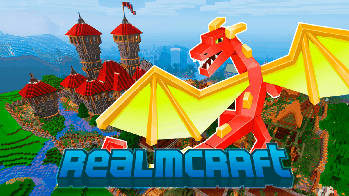 RealmCraft: mine & craft world gameplay screenshot