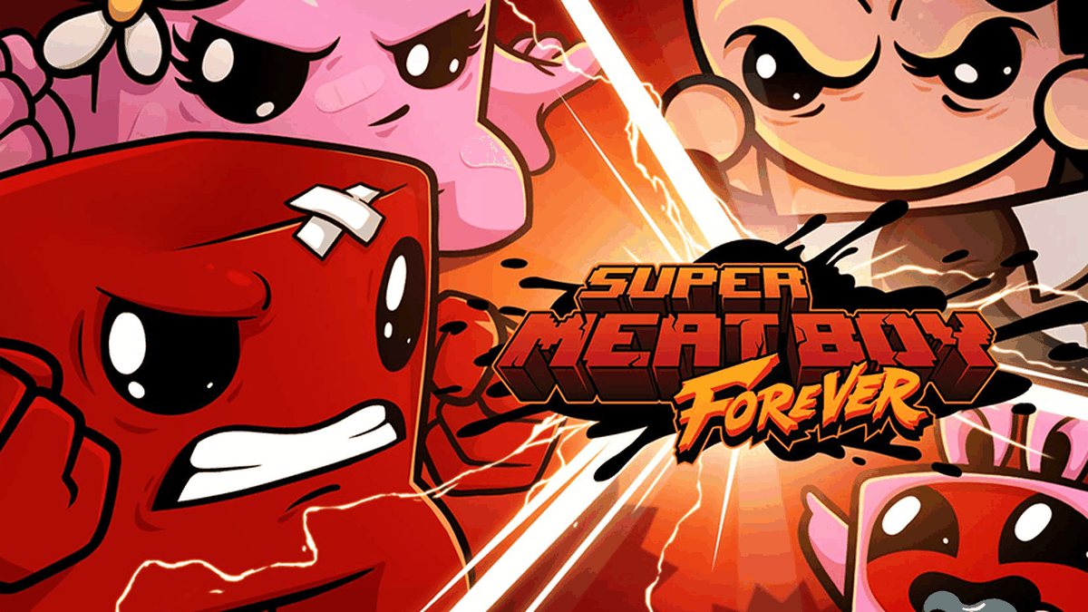 Super Meat Boy Forever gameplay screenshot